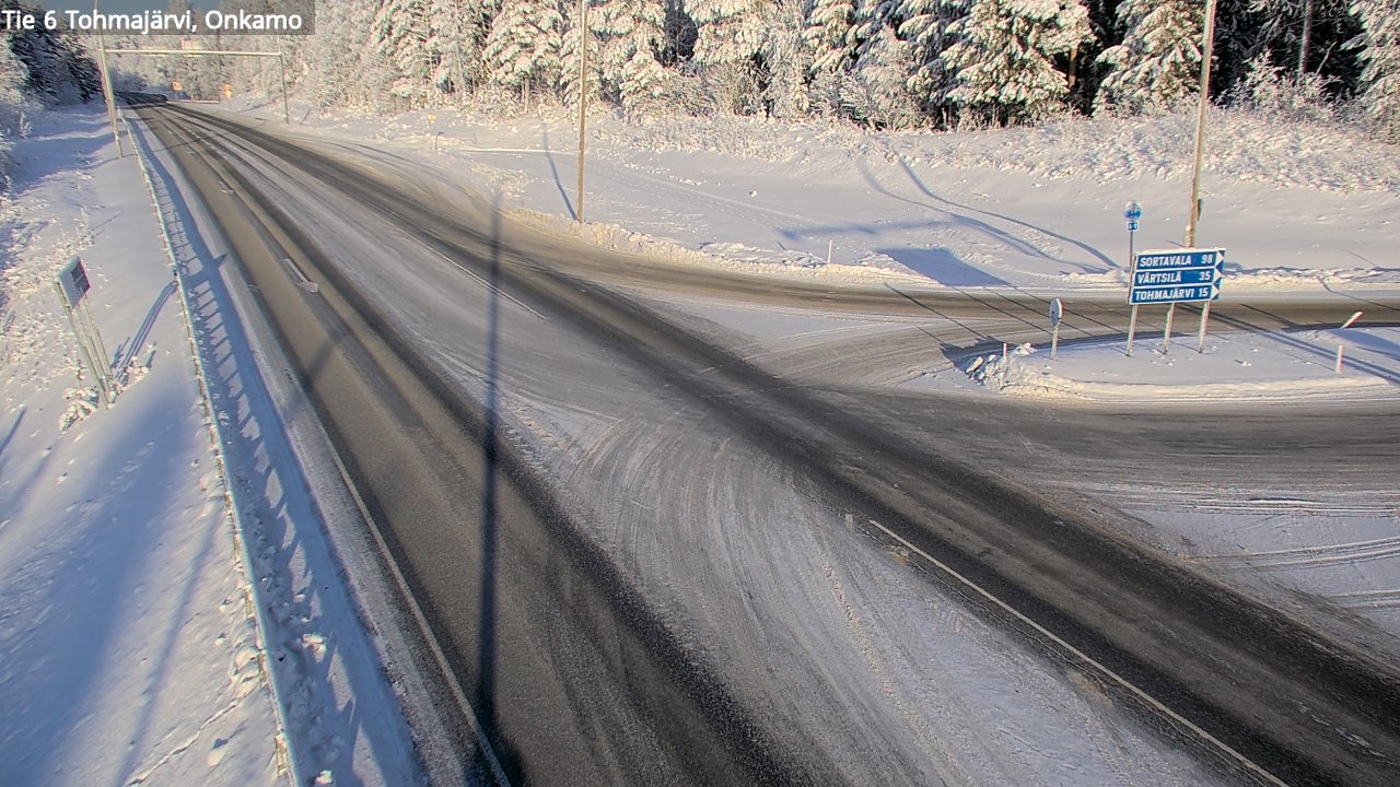 Kelikamerat Kuva Tie 6 Tohmajärvi, Onkamo, Tohmajärvi, Pohjois-Karjala