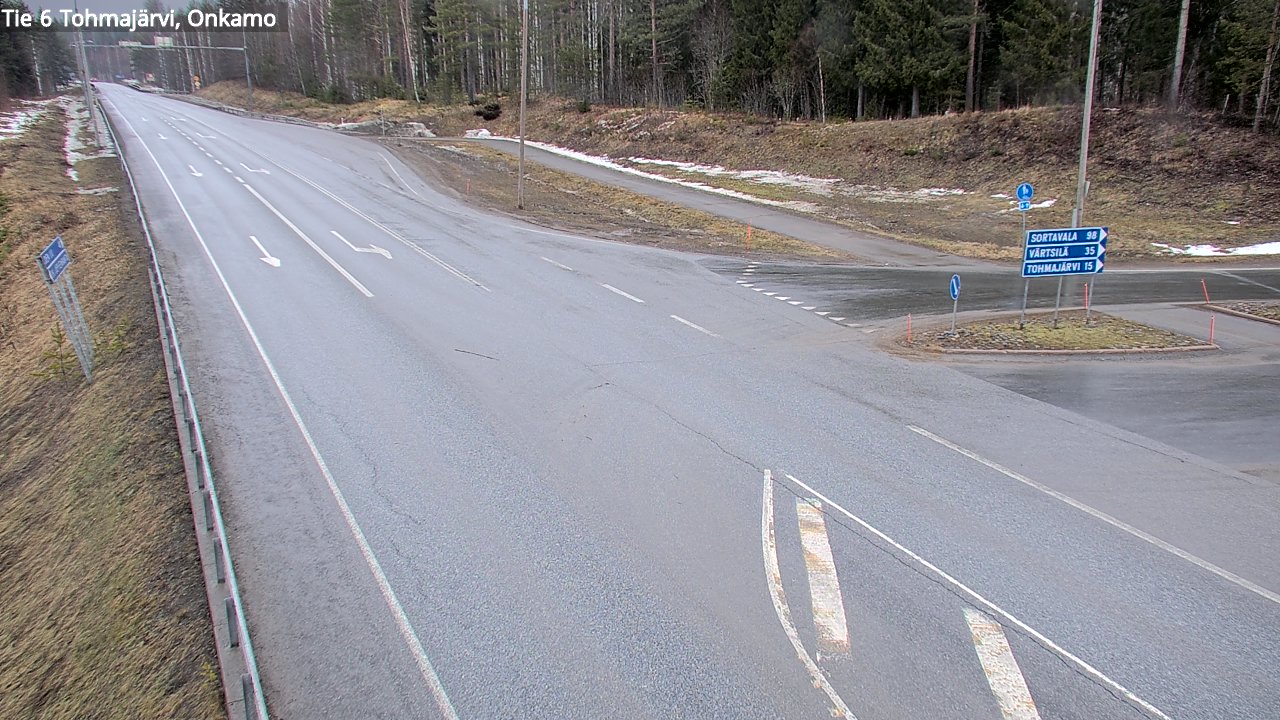 Kelikamerat Kuva Tie 6 Tohmajärvi, Onkamo, Tohmajärvi, Pohjois-Karjala