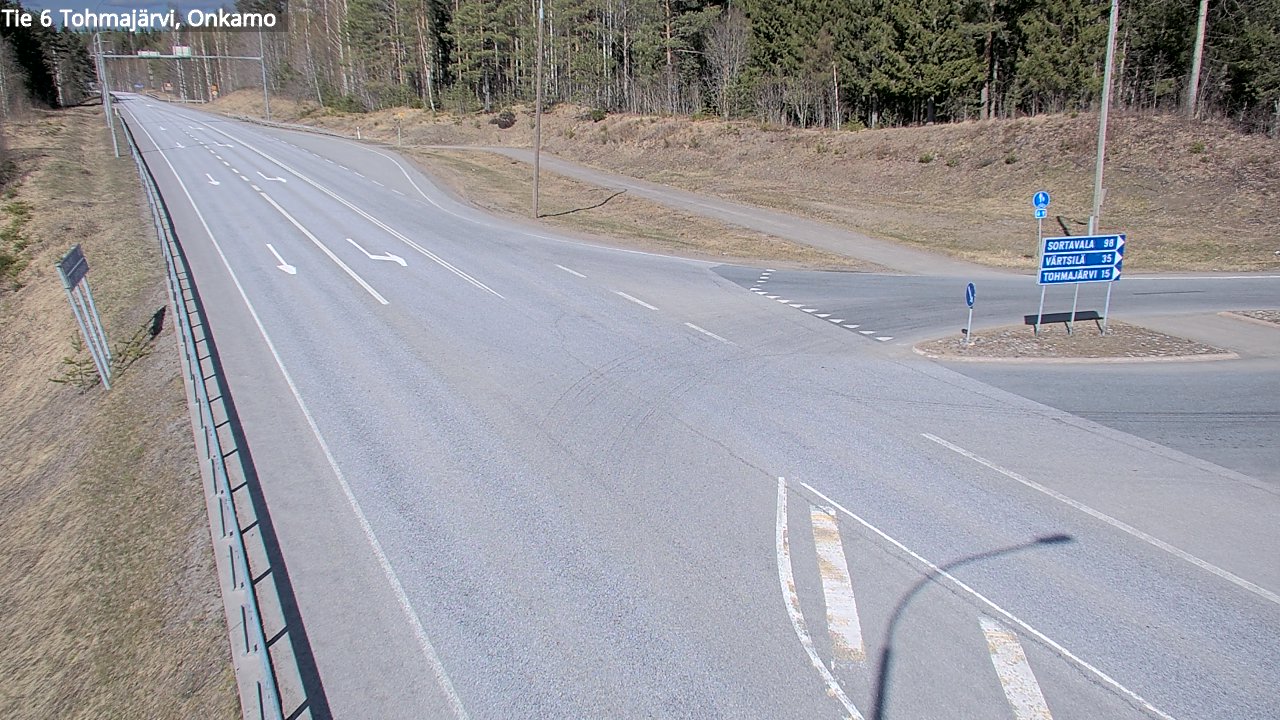 Kelikamerat Kuva Tie 6 Tohmajärvi, Onkamo, Tohmajärvi, Pohjois-Karjala