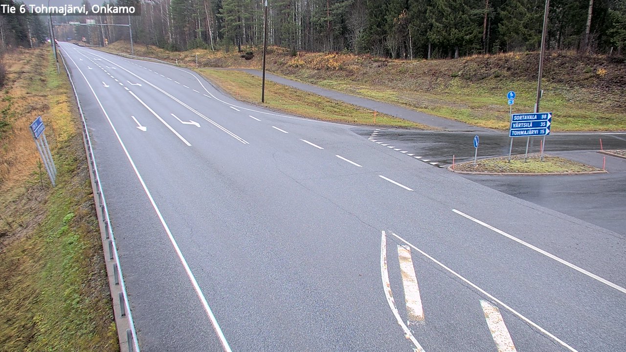 Kelikamerat Kuva Tie 6 Tohmajärvi, Onkamo, Tohmajärvi, Pohjois-Karjala