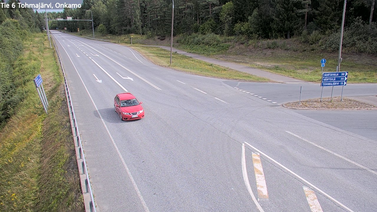 Weather Camera Image Road 6 Tohmajärvi, Onkamo, Tohmajärvi, Pohjois-Karjala