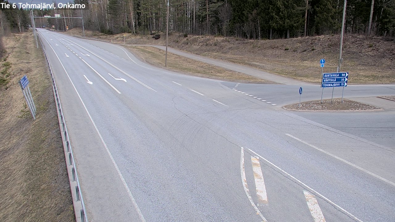 Kelikamerat Kuva Tie 6 Tohmajärvi, Onkamo, Tohmajärvi, Pohjois-Karjala