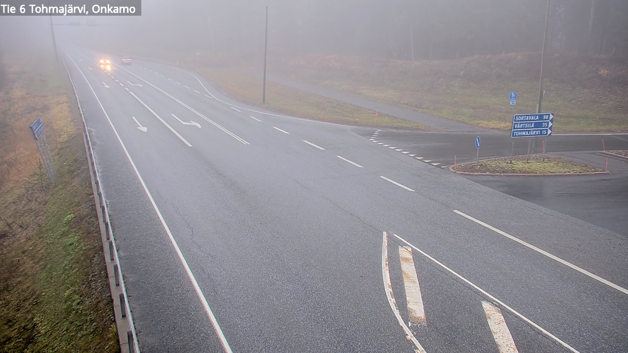 Kelikamerat Kuva Tie 6 Tohmajärvi, Onkamo, Tohmajärvi, Pohjois-Karjala