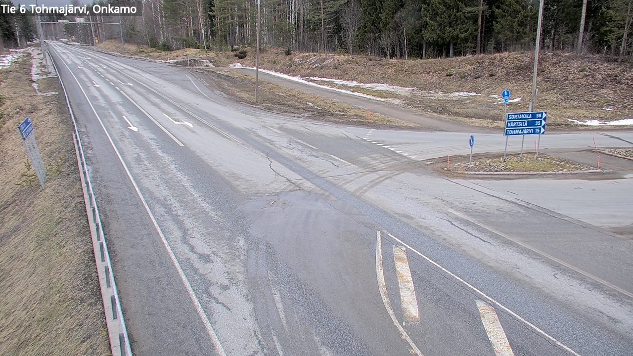Kelikamerat Kuva Tie 6 Tohmajärvi, Onkamo, Tohmajärvi, Pohjois-Karjala