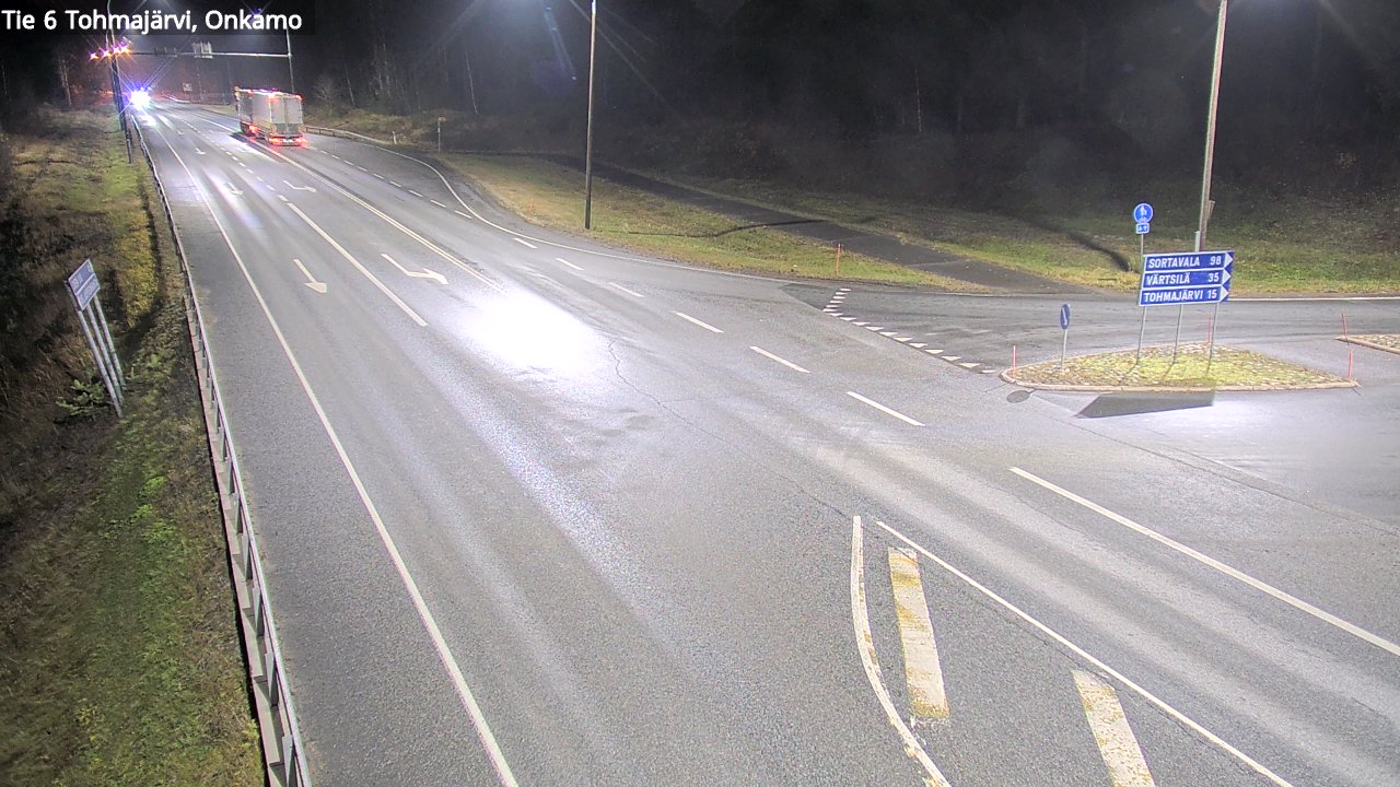 Kelikamerat Kuva Tie 6 Tohmajärvi, Onkamo, Tohmajärvi, Pohjois-Karjala