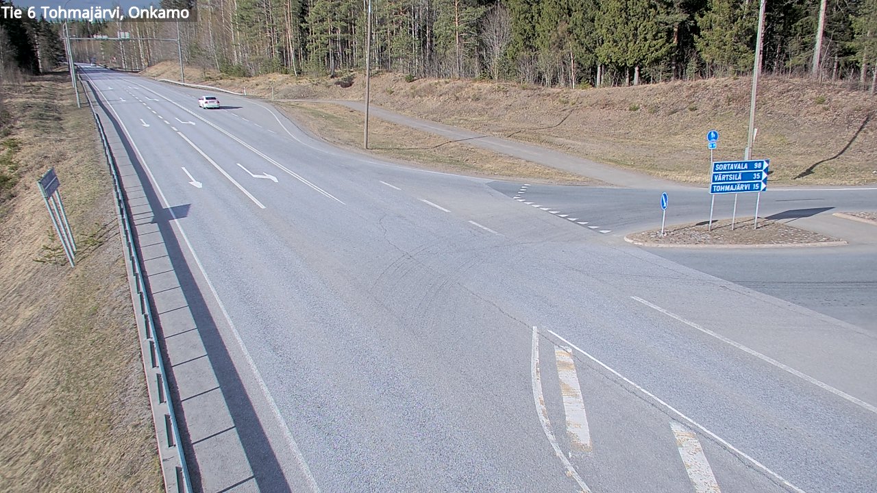 Kelikamerat Kuva Tie 6 Tohmajärvi, Onkamo, Tohmajärvi, Pohjois-Karjala