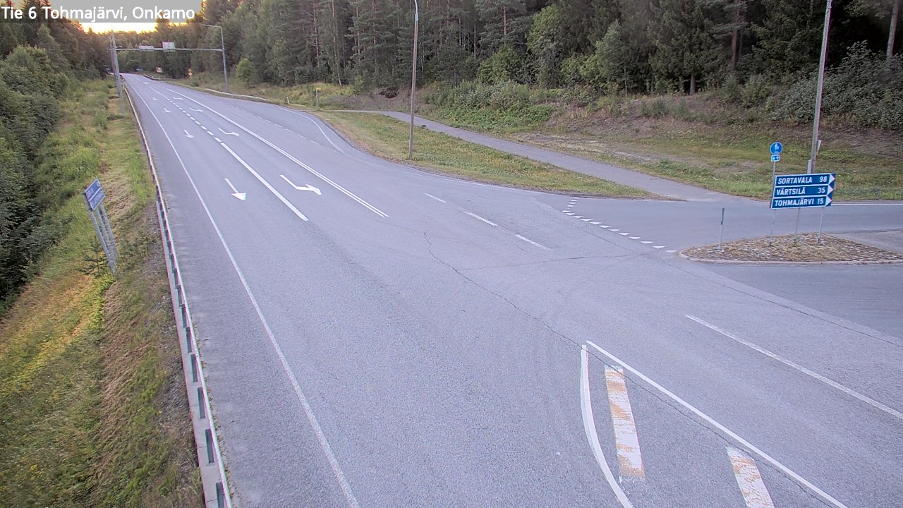 Kelikamerat Kuva Tie 6 Tohmajärvi, Onkamo, Tohmajärvi, Pohjois-Karjala