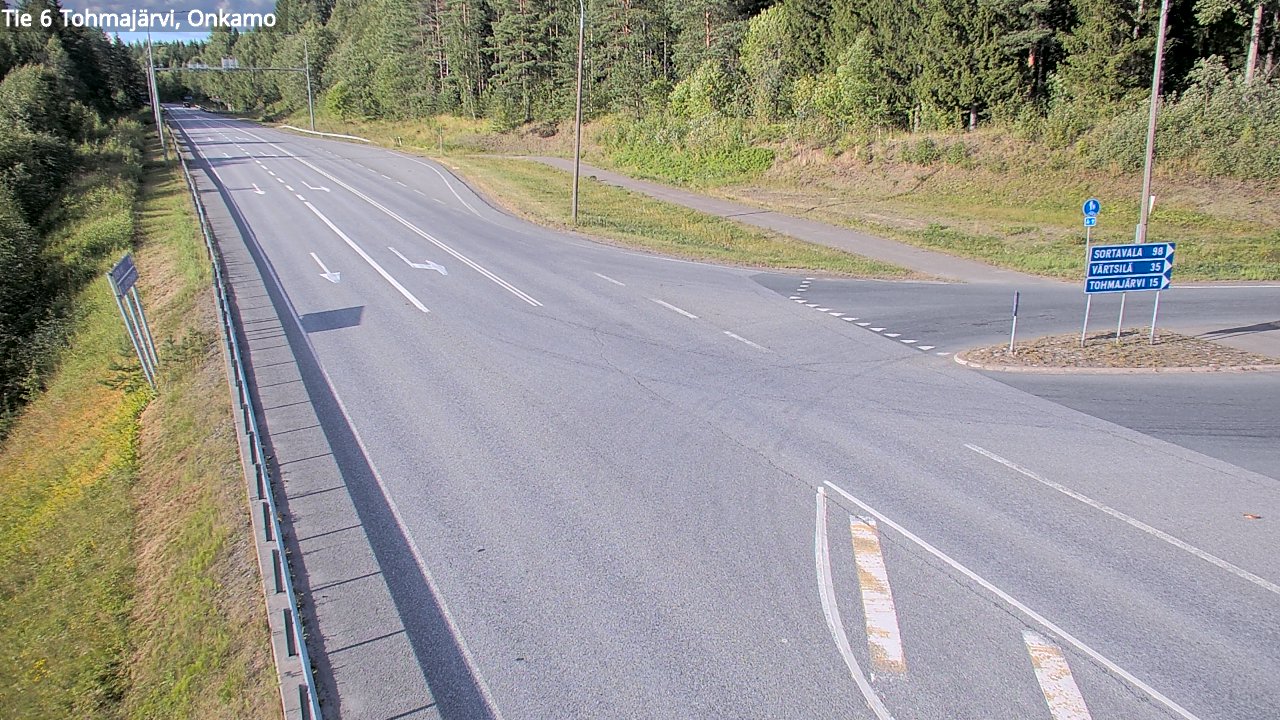 Kelikamerat Kuva Tie 6 Tohmajärvi, Onkamo, Tohmajärvi, Pohjois-Karjala