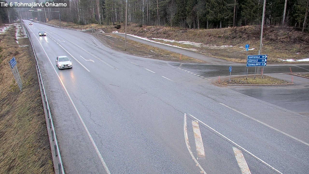 Kelikamerat Kuva Tie 6 Tohmajärvi, Onkamo, Tohmajärvi, Pohjois-Karjala