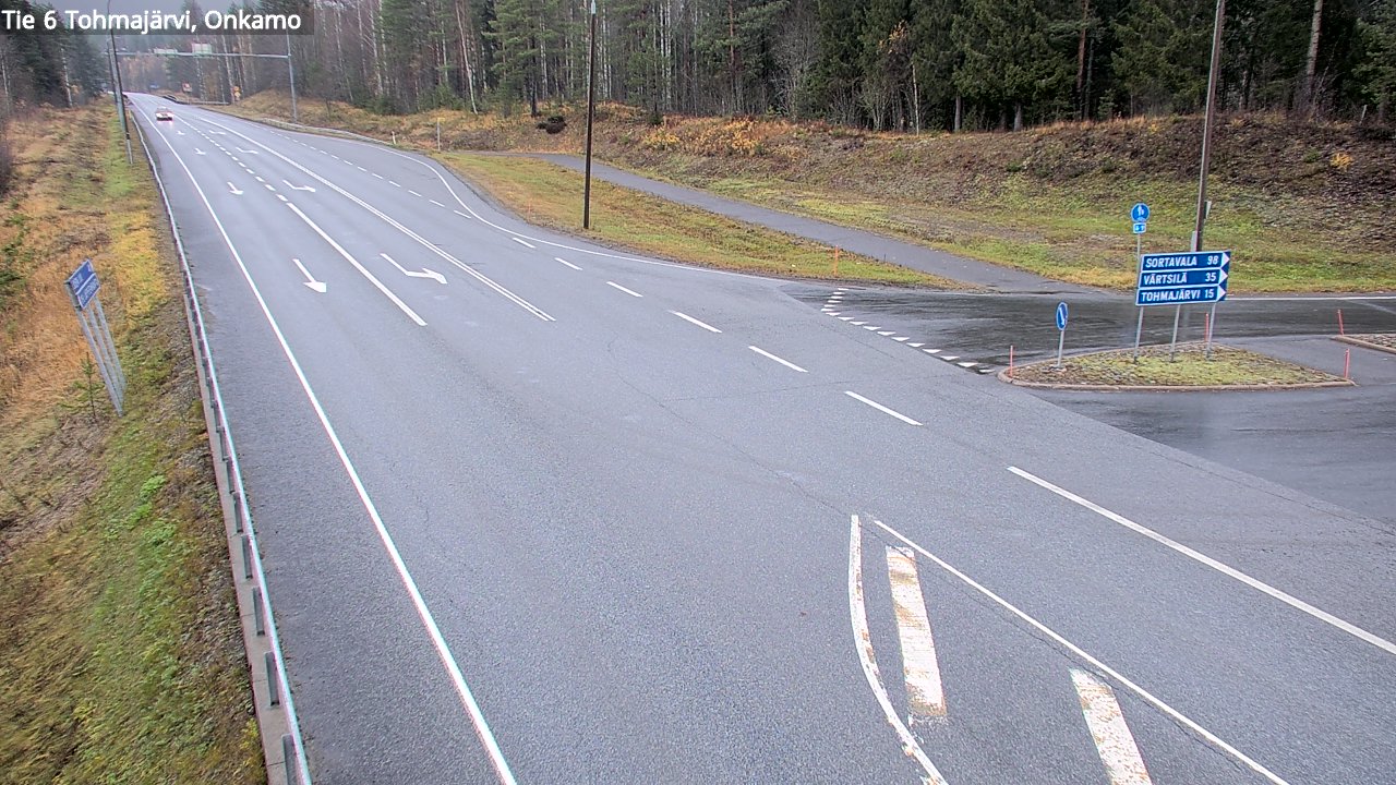 Kelikamerat Kuva Tie 6 Tohmajärvi, Onkamo, Tohmajärvi, Pohjois-Karjala