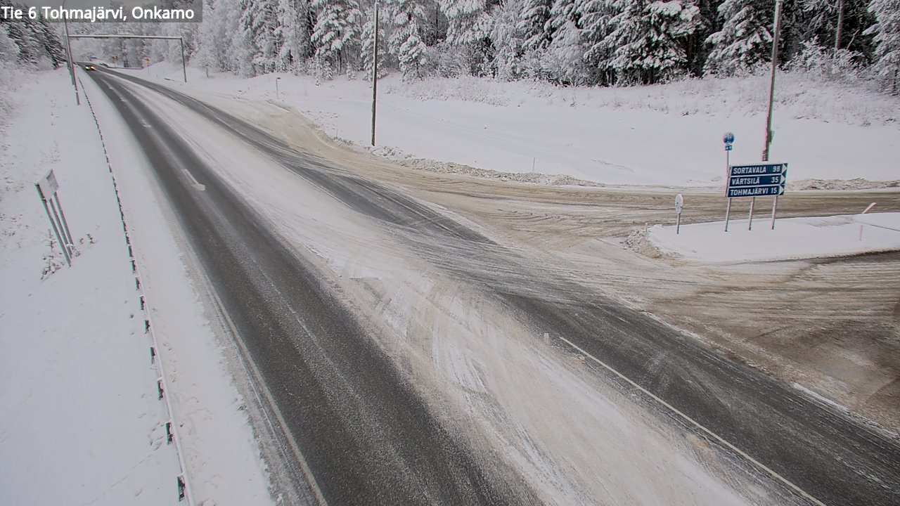 Kelikamerat Kuva Tie 6 Tohmajärvi, Onkamo, Tohmajärvi, Pohjois-Karjala