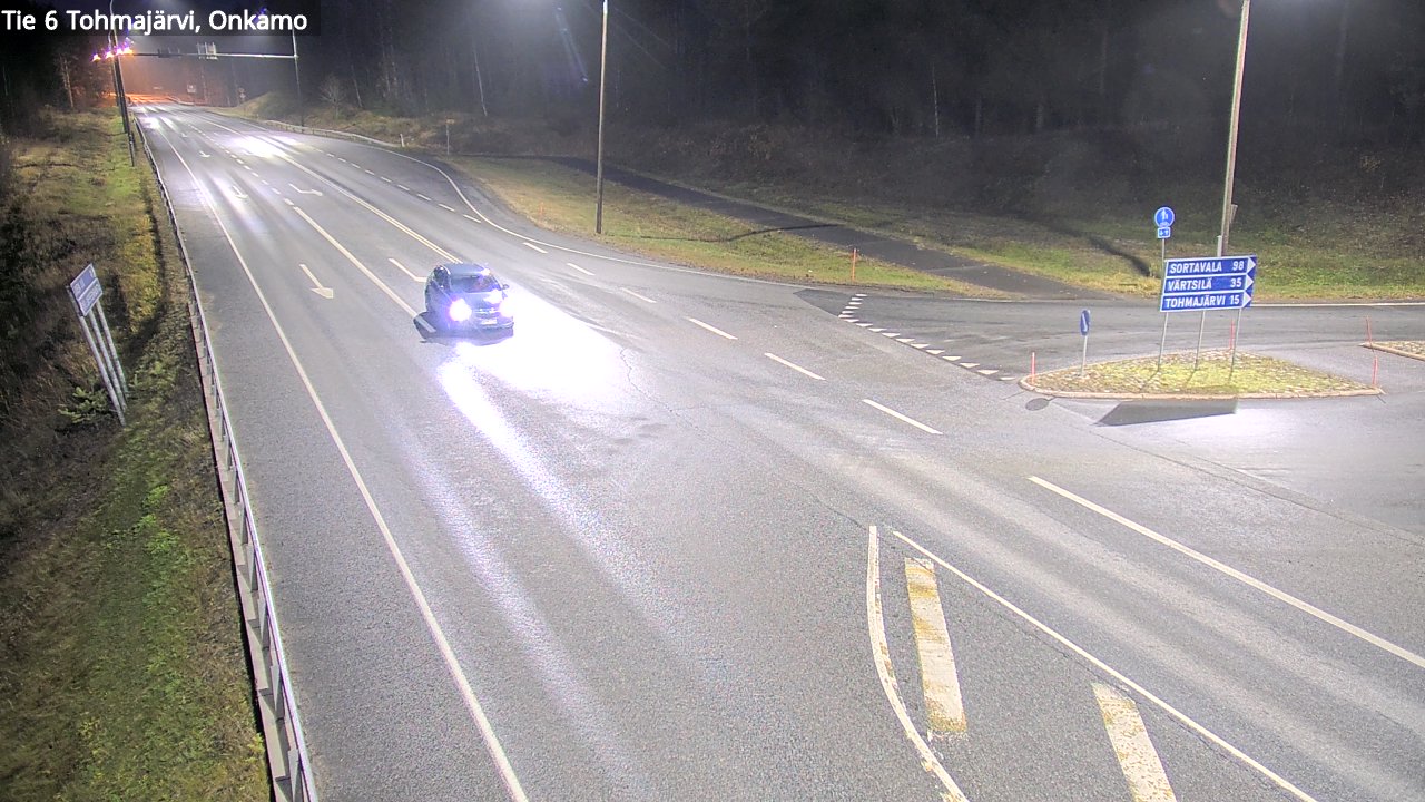 Kelikamerat Kuva Tie 6 Tohmajärvi, Onkamo, Tohmajärvi, Pohjois-Karjala