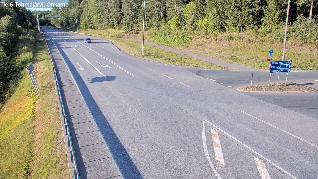 Kelikamerat Kuva Tie 6 Tohmajärvi, Onkamo, Tohmajärvi, Pohjois-Karjala
