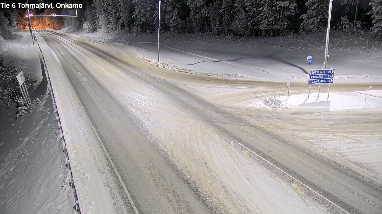 Kelikamerat Kuva Tie 6 Tohmajärvi, Onkamo, Tohmajärvi, Pohjois-Karjala