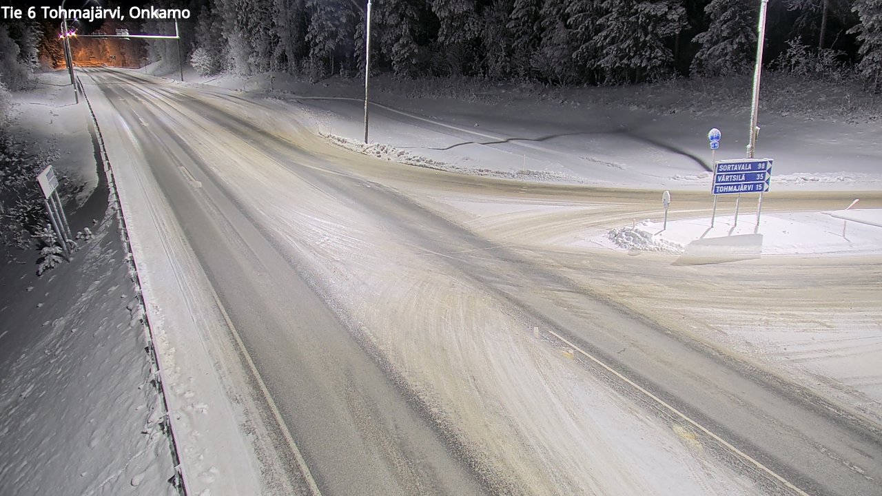 Kelikamerat Kuva Tie 6 Tohmajärvi, Onkamo, Tohmajärvi, Pohjois-Karjala