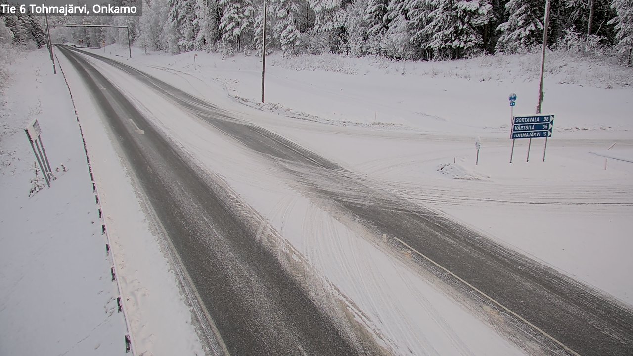 Kelikamerat Kuva Tie 6 Tohmajärvi, Onkamo, Tohmajärvi, Pohjois-Karjala