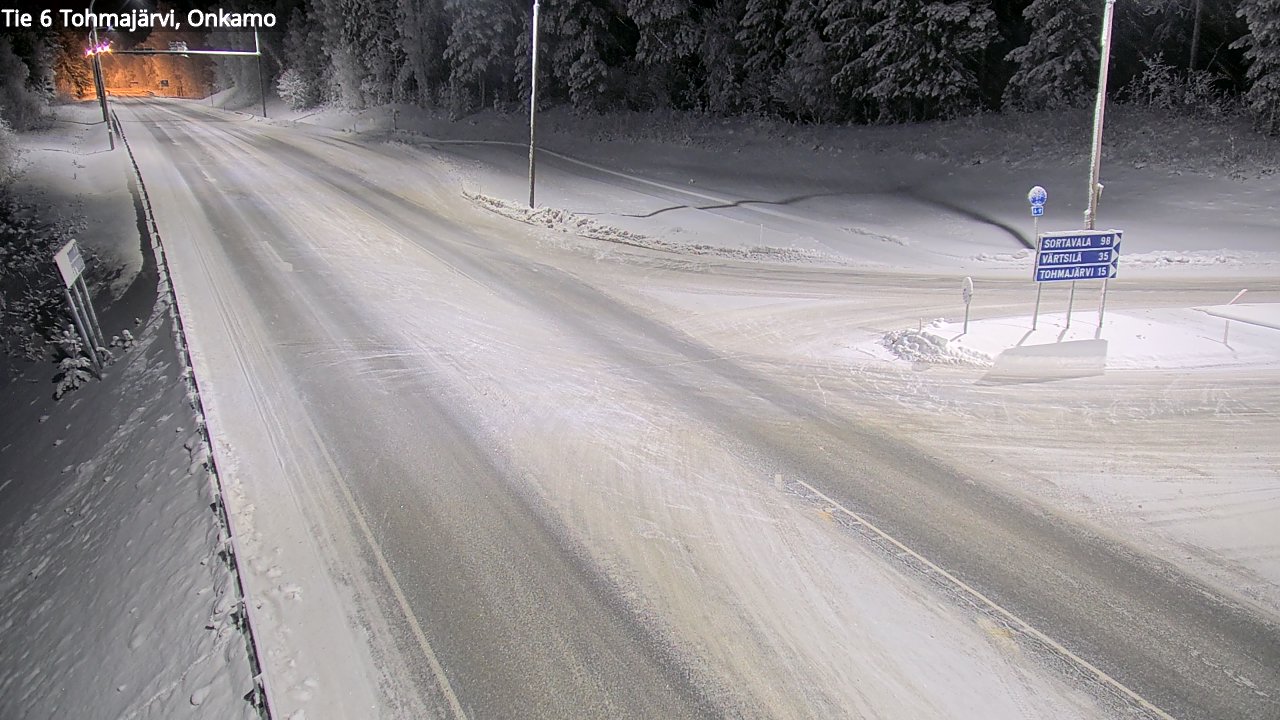 Kelikamerat Kuva Tie 6 Tohmajärvi, Onkamo, Tohmajärvi, Pohjois-Karjala