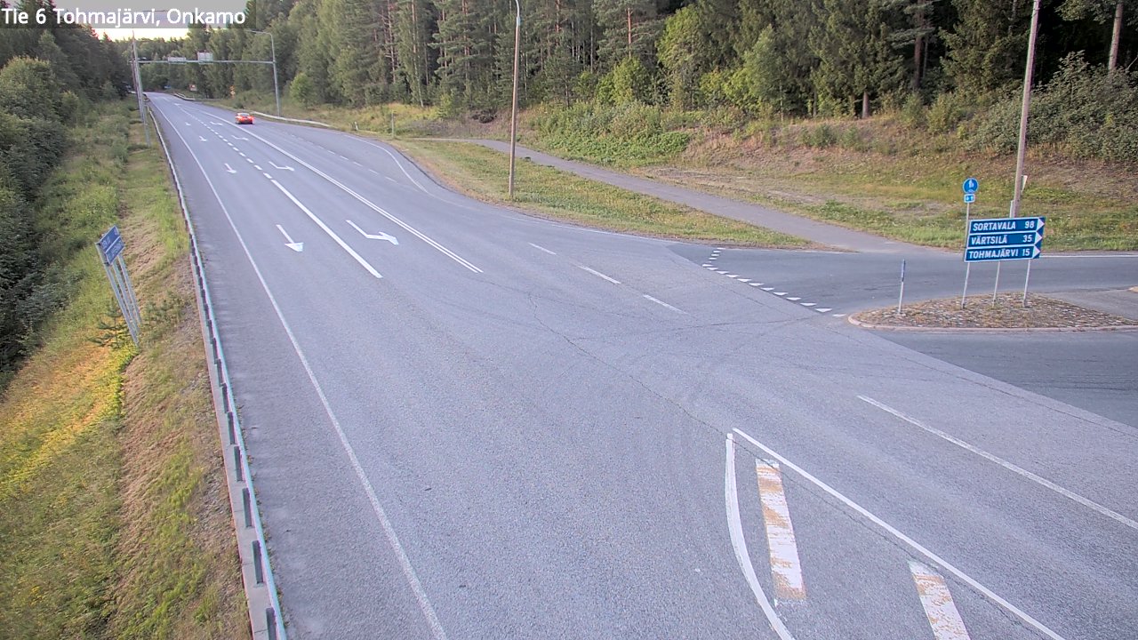 Kelikamerat Kuva Tie 6 Tohmajärvi, Onkamo, Tohmajärvi, Pohjois-Karjala