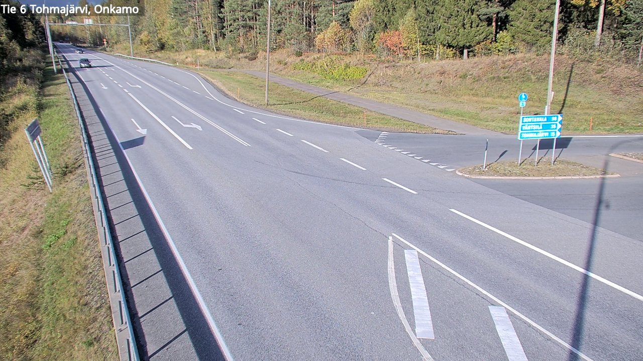 Weather Camera Image Road 6 Tohmajärvi, Onkamo, Tohmajärvi, Pohjois-Karjala