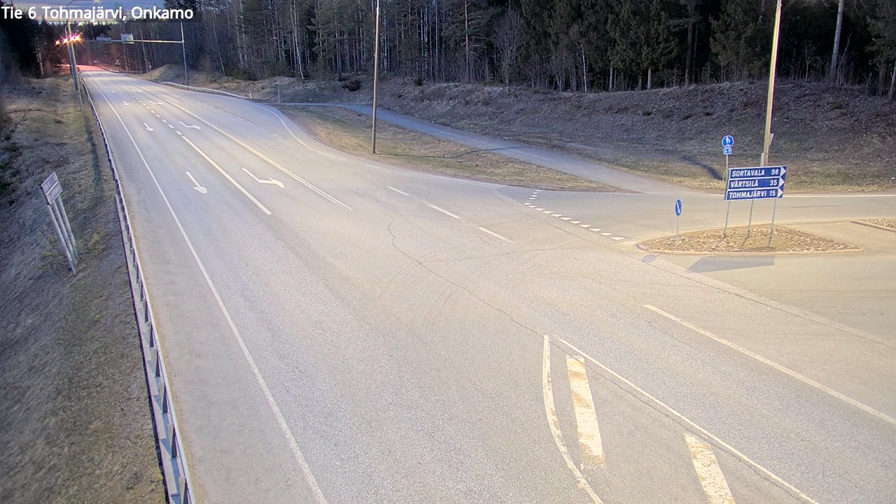 Kelikamerat Kuva Tie 6 Tohmajärvi, Onkamo, Tohmajärvi, Pohjois-Karjala