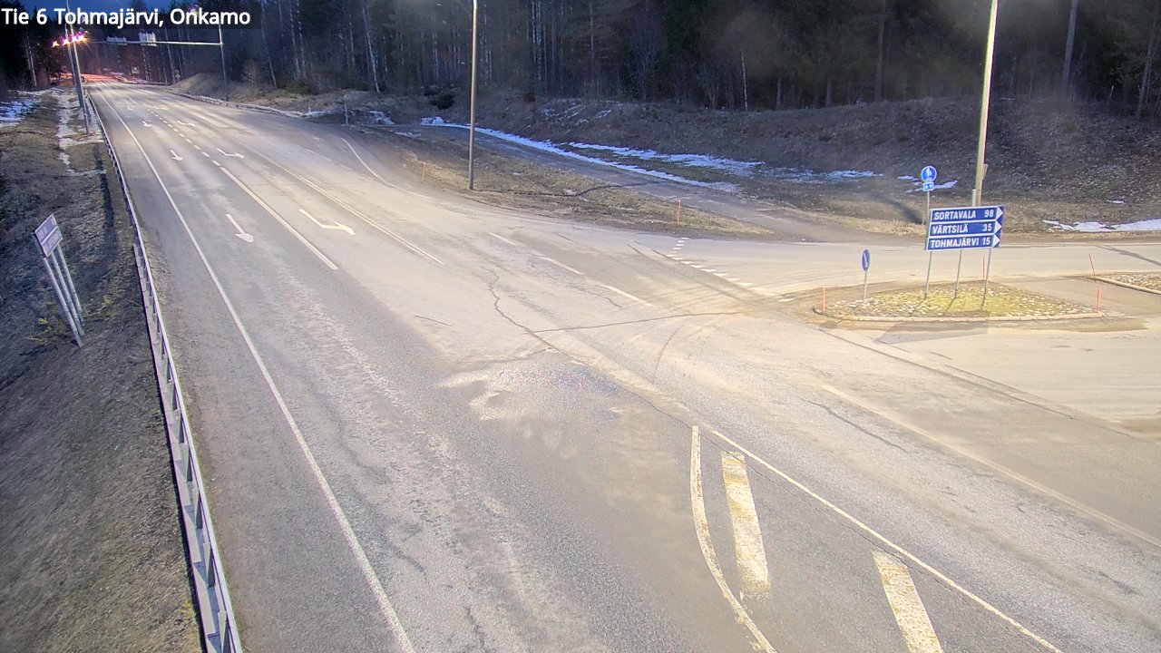 Kelikamerat Kuva Tie 6 Tohmajärvi, Onkamo, Tohmajärvi, Pohjois-Karjala