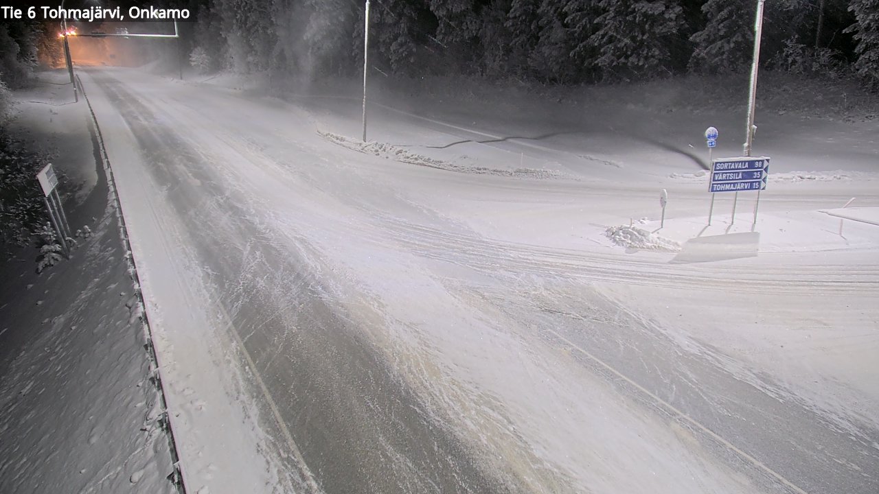 Kelikamerat Kuva Tie 6 Tohmajärvi, Onkamo, Tohmajärvi, Pohjois-Karjala