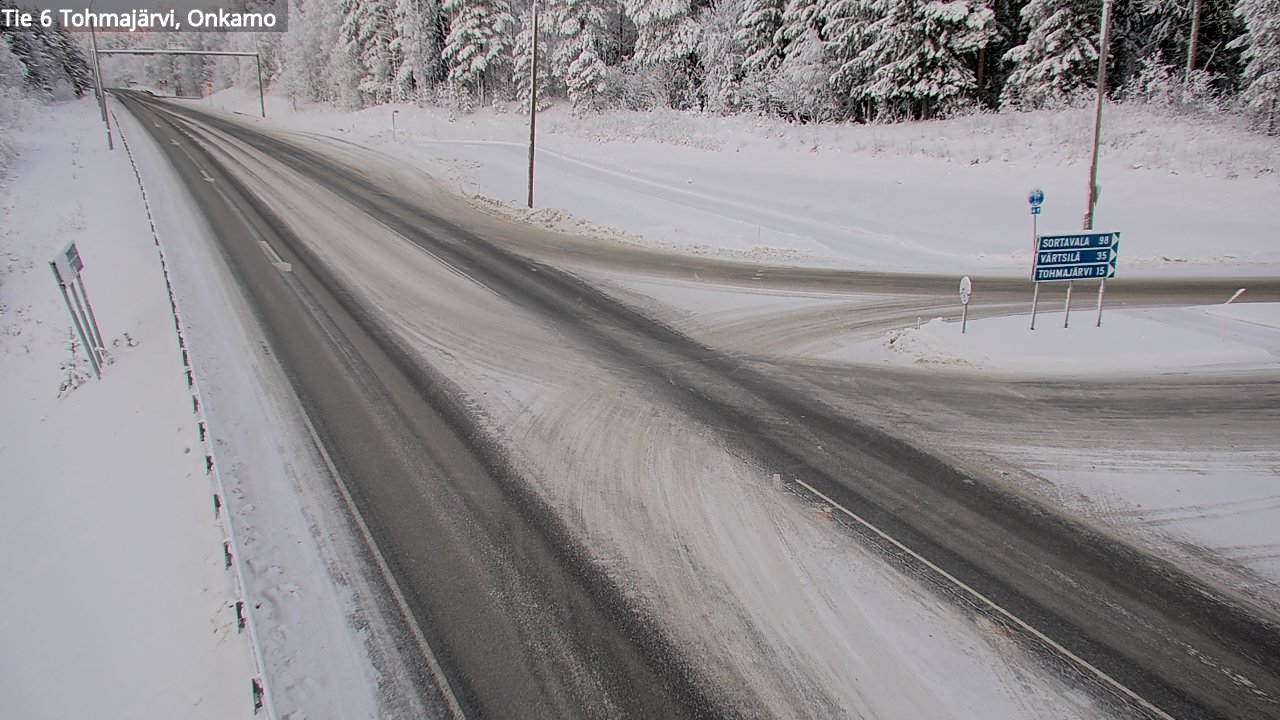 Kelikamerat Kuva Tie 6 Tohmajärvi, Onkamo, Tohmajärvi, Pohjois-Karjala