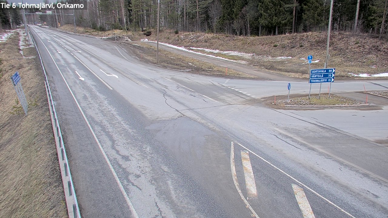 Kelikamerat Kuva Tie 6 Tohmajärvi, Onkamo, Tohmajärvi, Pohjois-Karjala