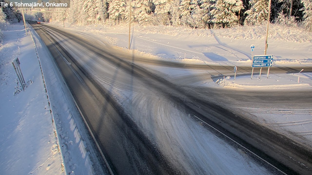 Kelikamerat Kuva Tie 6 Tohmajärvi, Onkamo, Tohmajärvi, Pohjois-Karjala