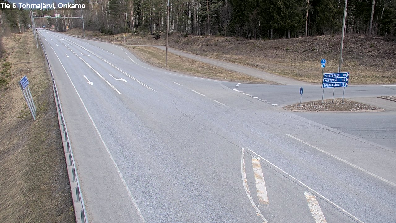 Kelikamerat Kuva Tie 6 Tohmajärvi, Onkamo, Tohmajärvi, Pohjois-Karjala