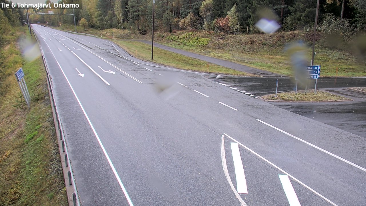 Weather Camera Image Road 6 Tohmajärvi, Onkamo, Tohmajärvi, Pohjois-Karjala