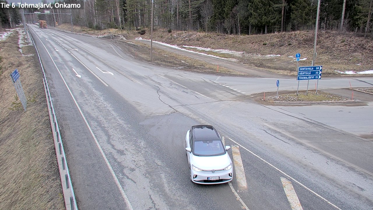 Kelikamerat Kuva Tie 6 Tohmajärvi, Onkamo, Tohmajärvi, Pohjois-Karjala
