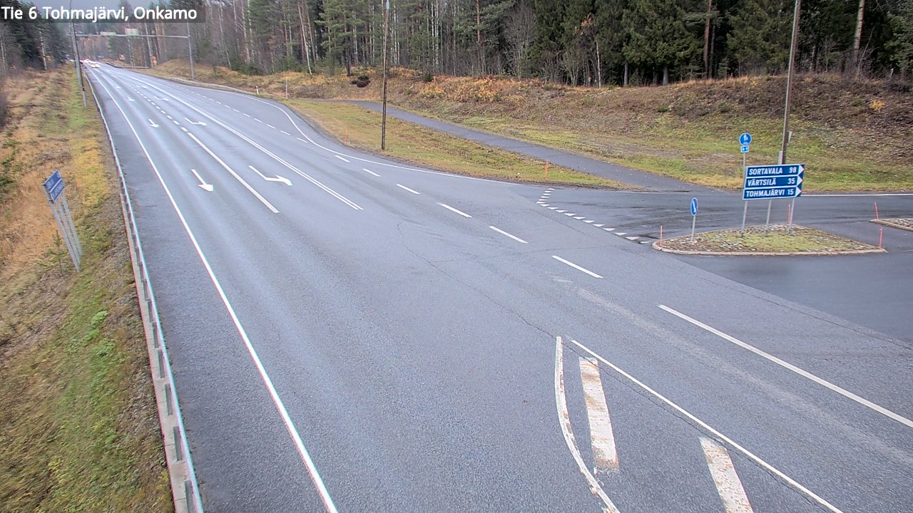 Kelikamerat Kuva Tie 6 Tohmajärvi, Onkamo, Tohmajärvi, Pohjois-Karjala