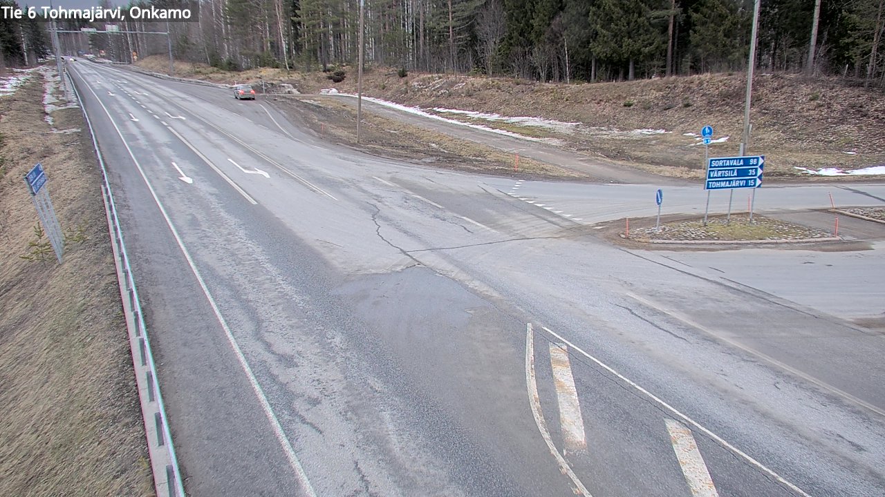 Kelikamerat Kuva Tie 6 Tohmajärvi, Onkamo, Tohmajärvi, Pohjois-Karjala