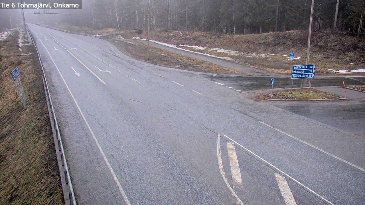 Kelikamerat Kuva Tie 6 Tohmajärvi, Onkamo, Tohmajärvi, Pohjois-Karjala