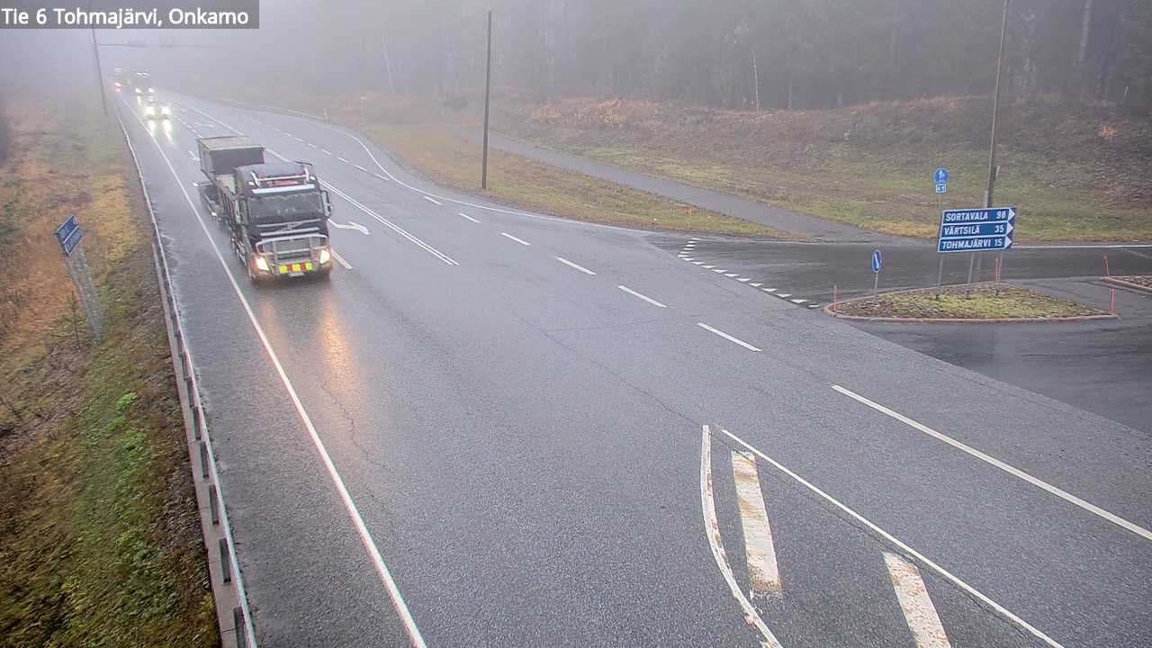 Kelikamerat Kuva Tie 6 Tohmajärvi, Onkamo, Tohmajärvi, Pohjois-Karjala