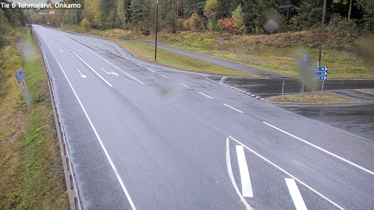 Weather Camera Image Road 6 Tohmajärvi, Onkamo, Tohmajärvi, Pohjois-Karjala