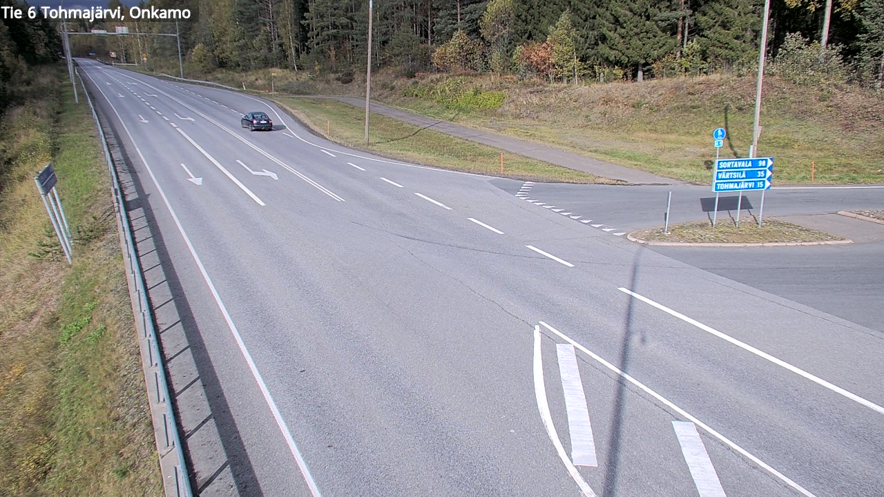 Kelikamerat Kuva Tie 6 Tohmajärvi, Onkamo, Tohmajärvi, Pohjois-Karjala