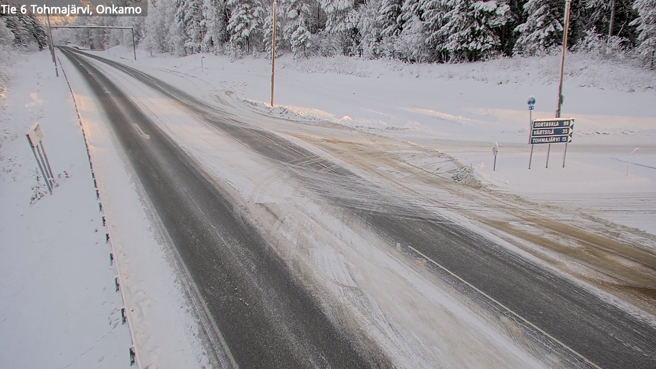Kelikamerat Kuva Tie 6 Tohmajärvi, Onkamo, Tohmajärvi, Pohjois-Karjala