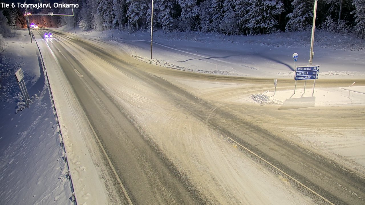 Kelikamerat Kuva Tie 6 Tohmajärvi, Onkamo, Tohmajärvi, Pohjois-Karjala
