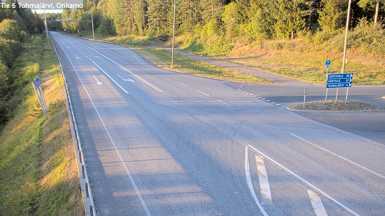 Kelikamerat Kuva Tie 6 Tohmajärvi, Onkamo, Tohmajärvi, Pohjois-Karjala