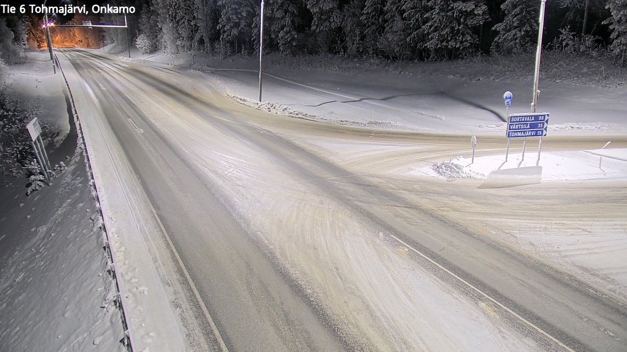 Kelikamerat Kuva Tie 6 Tohmajärvi, Onkamo, Tohmajärvi, Pohjois-Karjala