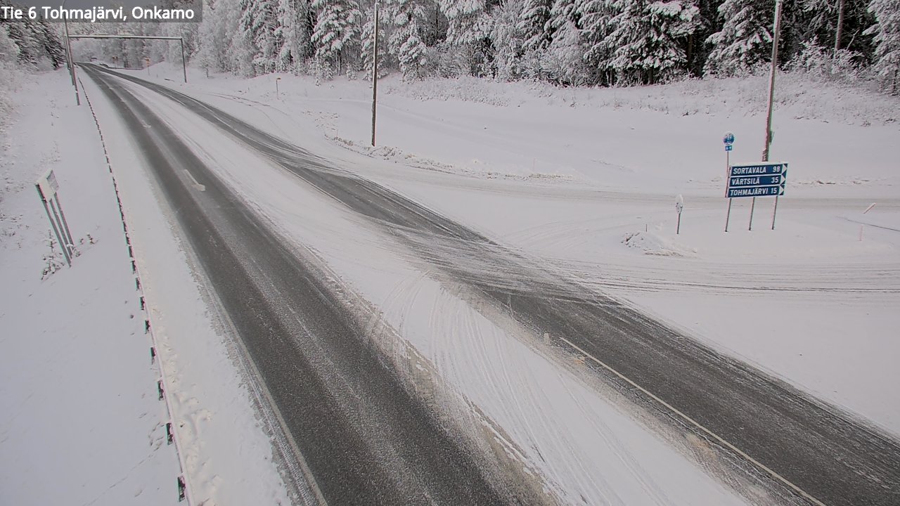 Kelikamerat Kuva Tie 6 Tohmajärvi, Onkamo, Tohmajärvi, Pohjois-Karjala