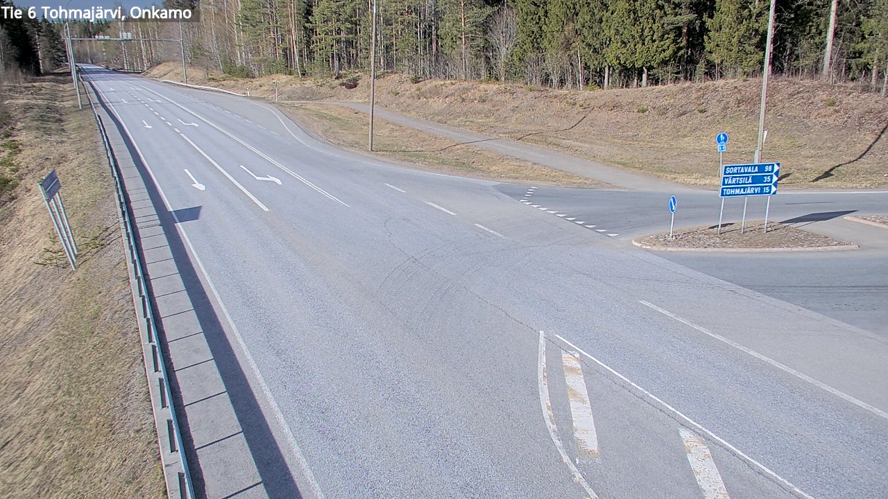 Kelikamerat Kuva Tie 6 Tohmajärvi, Onkamo, Tohmajärvi, Pohjois-Karjala