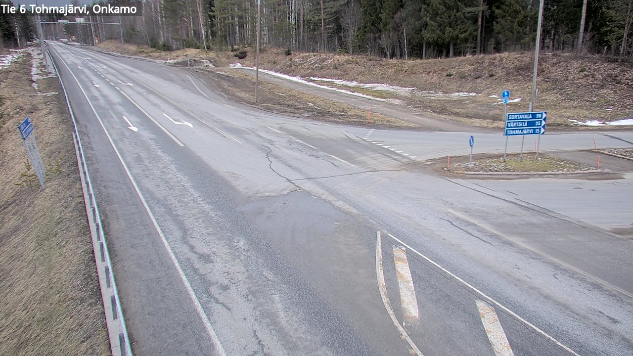 Kelikamerat Kuva Tie 6 Tohmajärvi, Onkamo, Tohmajärvi, Pohjois-Karjala