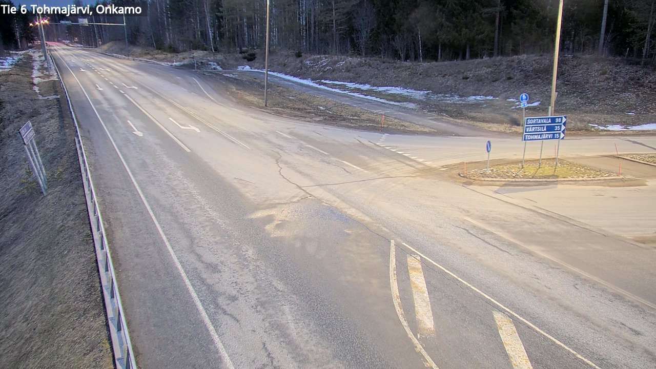 Kelikamerat Kuva Tie 6 Tohmajärvi, Onkamo, Tohmajärvi, Pohjois-Karjala