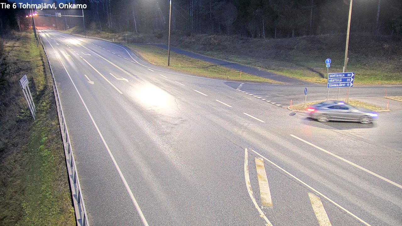 Kelikamerat Kuva Tie 6 Tohmajärvi, Onkamo, Tohmajärvi, Pohjois-Karjala