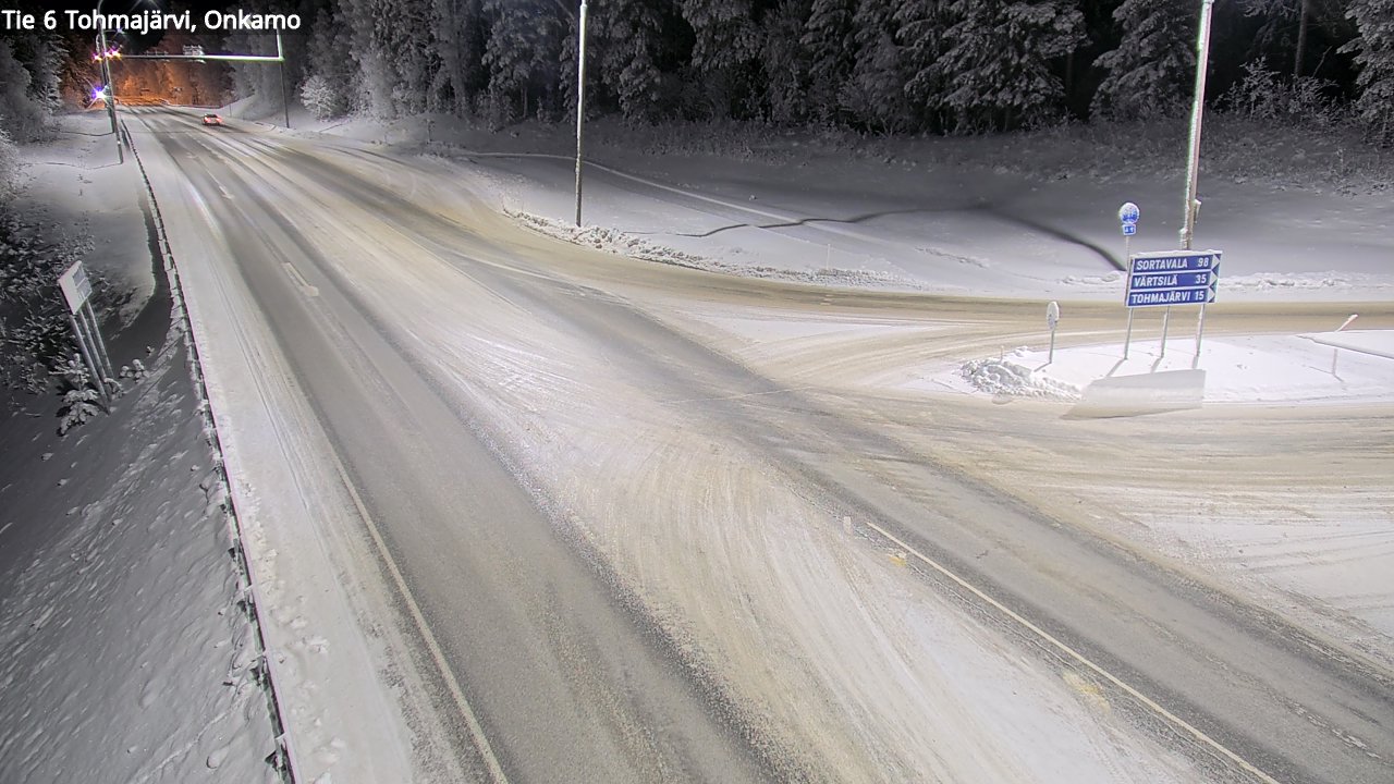 Kelikamerat Kuva Tie 6 Tohmajärvi, Onkamo, Tohmajärvi, Pohjois-Karjala