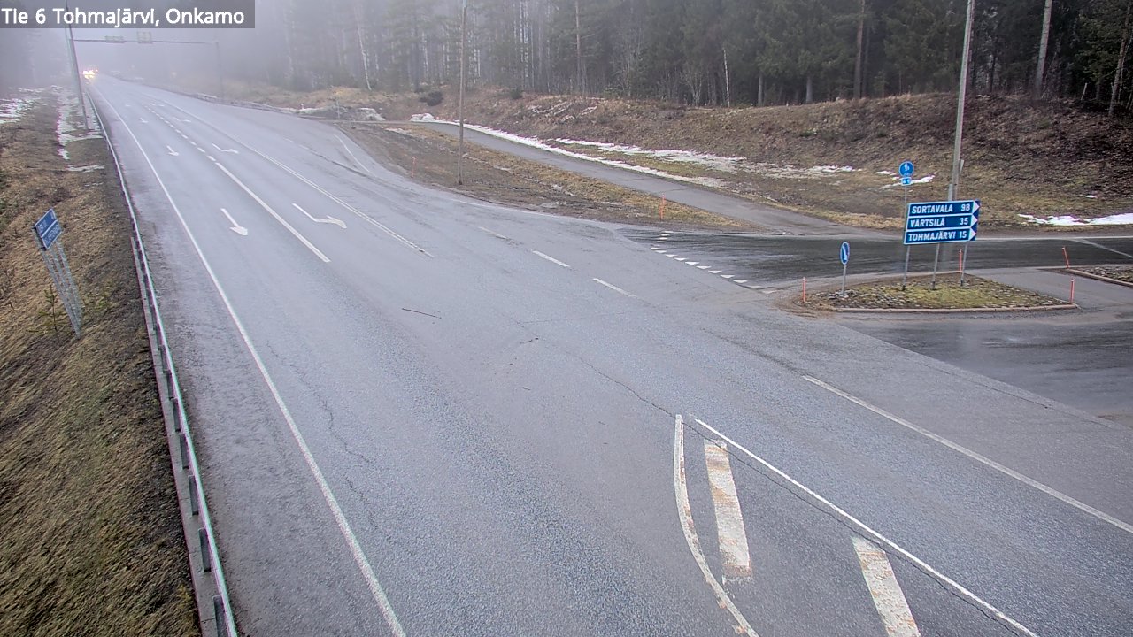 Kelikamerat Kuva Tie 6 Tohmajärvi, Onkamo, Tohmajärvi, Pohjois-Karjala
