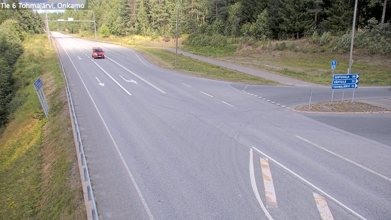 Kelikamerat Kuva Tie 6 Tohmajärvi, Onkamo, Tohmajärvi, Pohjois-Karjala